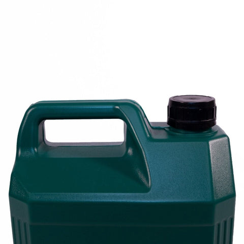Cosmos 5L Large Plastic Fuel Can with Detachable Nozzle 5 Litre Jerry Can GREEN - Green Flag Shop