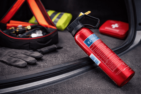 600g Car Fire Extinguisher - Green Flag Shop