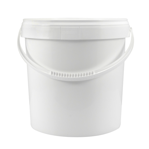 White Bucket with Lid – Heavy Duty Car Wash & Valeting Bucket