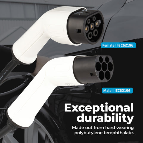 Type 2 to Type 2 EV Charging Cable