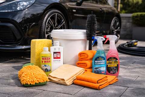 Ultimate Valet Bucket Kit – Complete Car Cleaning Kit with Bucket