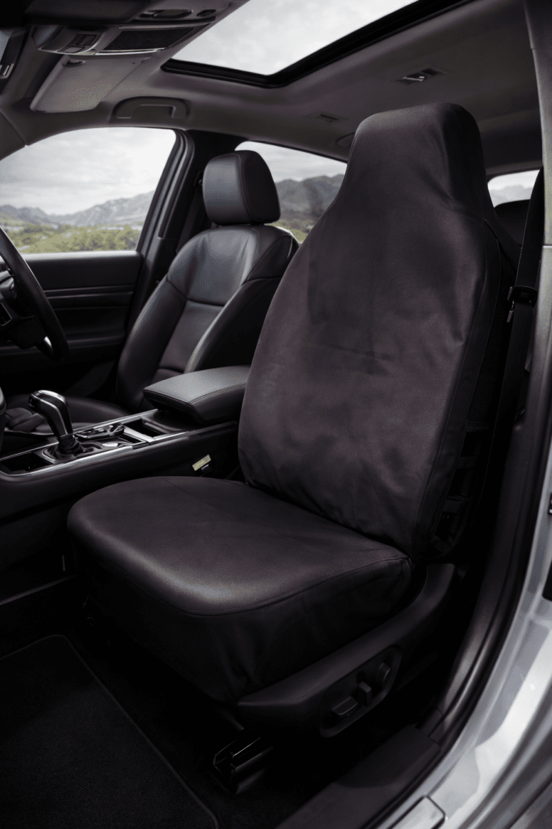 Black Single Car Seat Cover - Green Flag Shop
