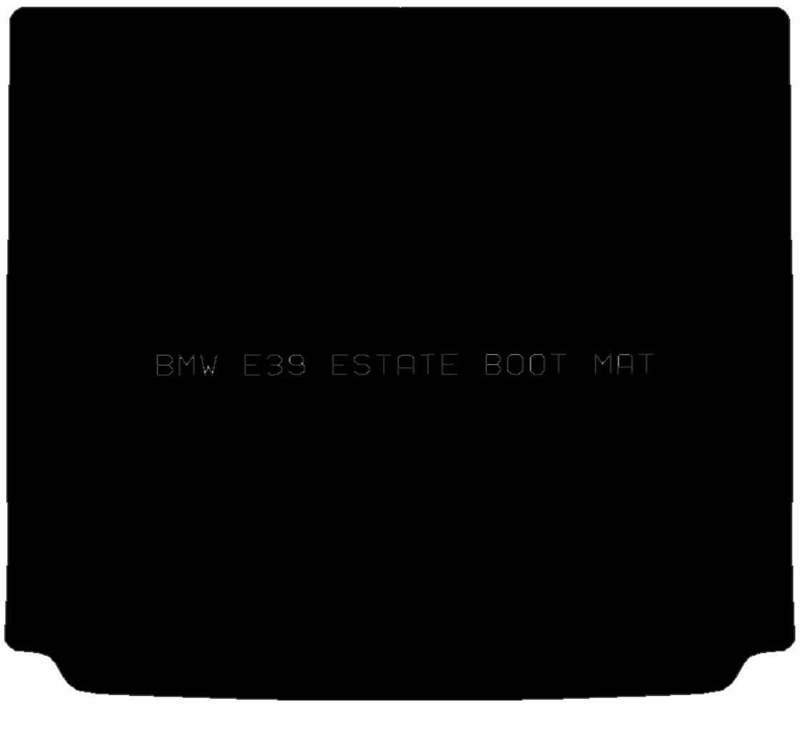 BMW E39 (5 Series) 1996 - 2003 Estate Boot Mat - Tailored Car Boot Mat - Green Flag Shop