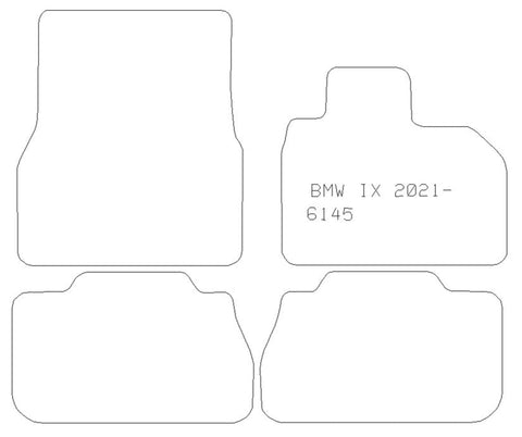 BMW Ix 21 - Tailored Car Boot Mat - Green Flag Shop