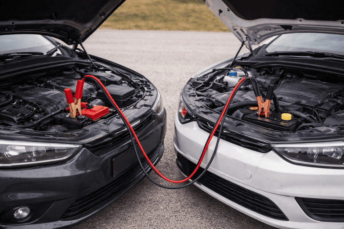 Booster Cables Jump Leads - 600AMP with Surge Protection - Green Flag Shop