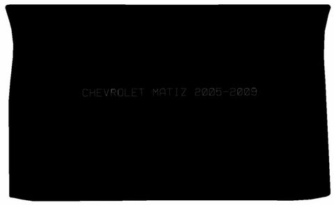 CHEVROLET Matiz Boot Mat 2005 - 2009 - Tailored Car Boot Mat - Green Flag Shop