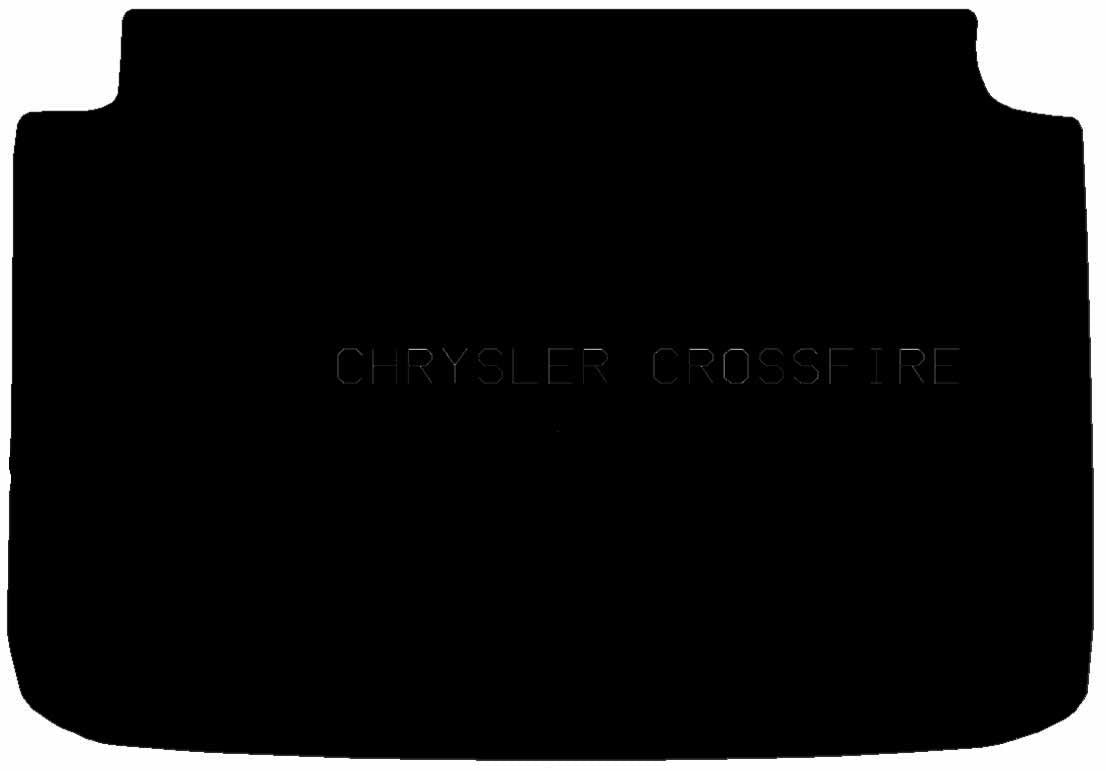 CHRYSLER Crossfire 2Seater Boot Mat - Tailored Car Boot Mat - Green Flag Shop