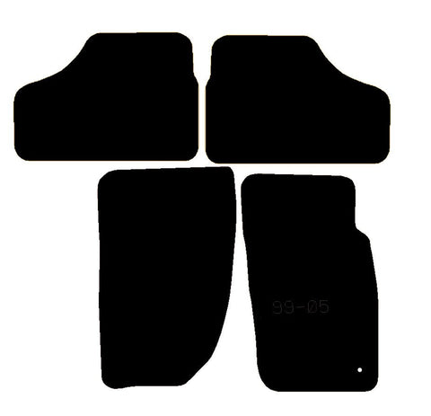 CHRYSLER Jeep Grand Cherokee 1999 - 2005 - Tailored Car Carpet Car Mats - Green Flag Shop