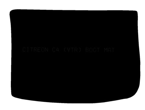 CITROEN C4 Boot Mat (2005 Vtr) - Tailored Car Boot Mat - Green Flag Shop