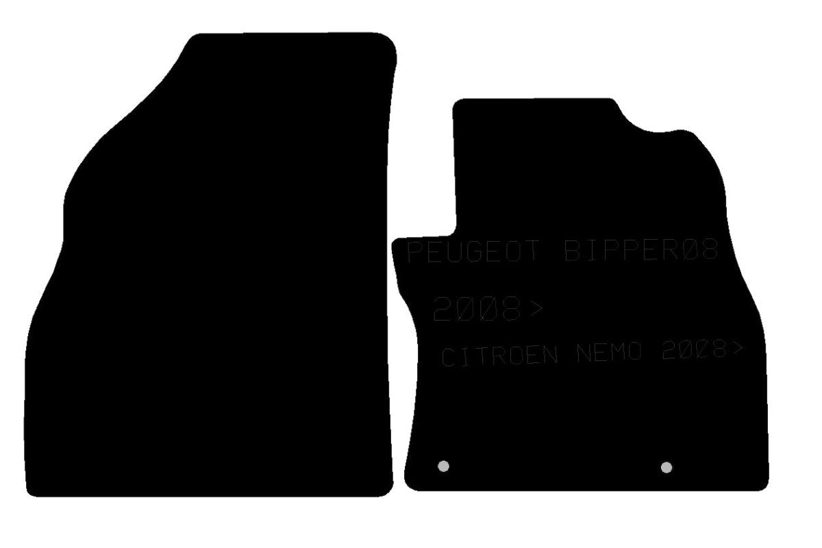 CITROEN Nemo Van 2008> - Tailored Car Carpet Car Mats - Green Flag Shop