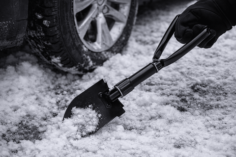 Compact Foldable Mini Shovel - Green Flag Shop