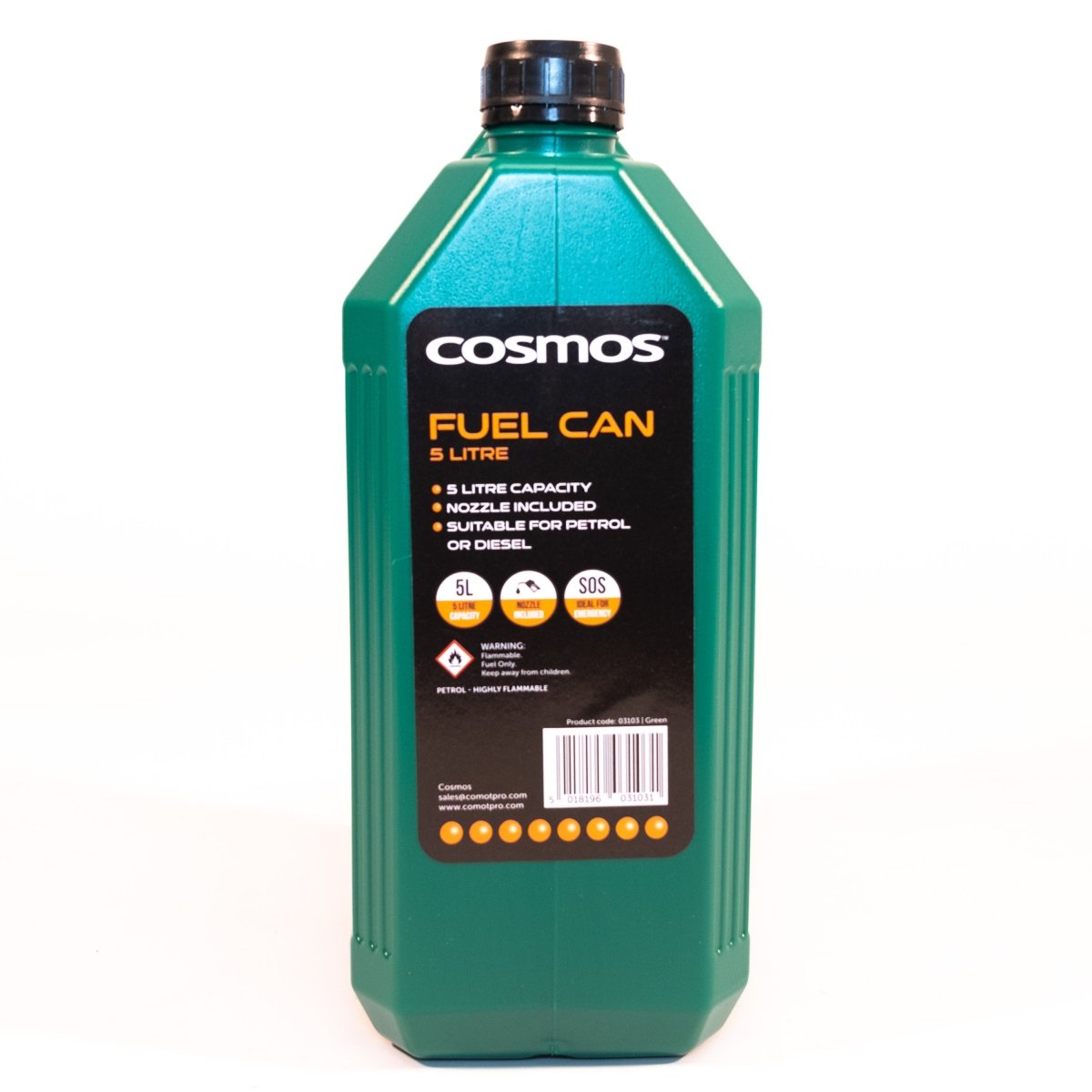 Cosmos 5 Litre Jerry Can - Green Flag Shop