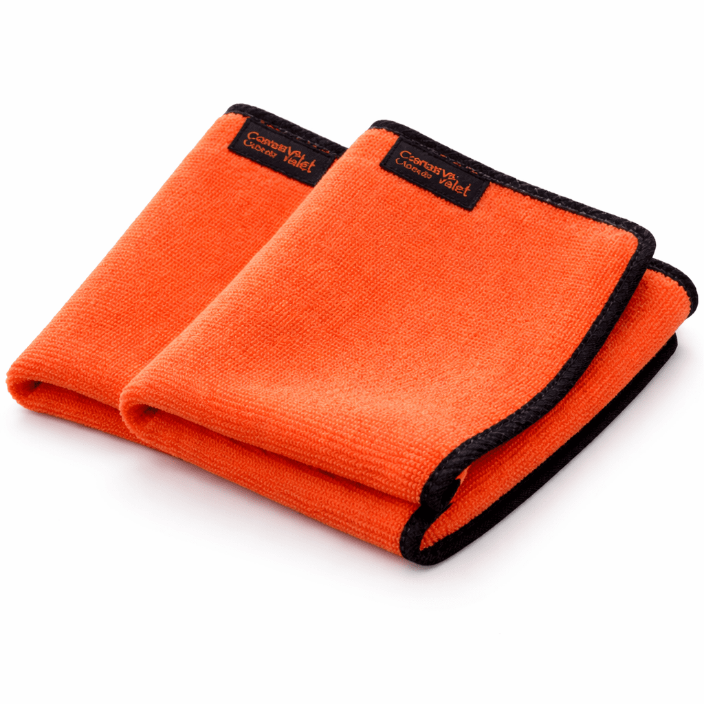 Cosmos Valet Glass Cleaning Cloths – Streak Free Microfibre (2 Pack) - Green Flag Shop