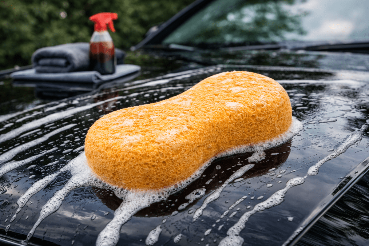 Cosmos Valet Large Car Wash Sponge – Soft & Highly Absorbent - Green Flag Shop