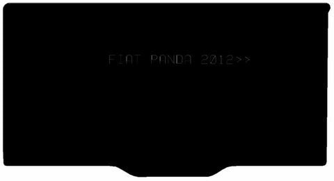 FIAT Panda 2012> Boot Mat - Tailored Car Boot Mat - Green Flag Shop