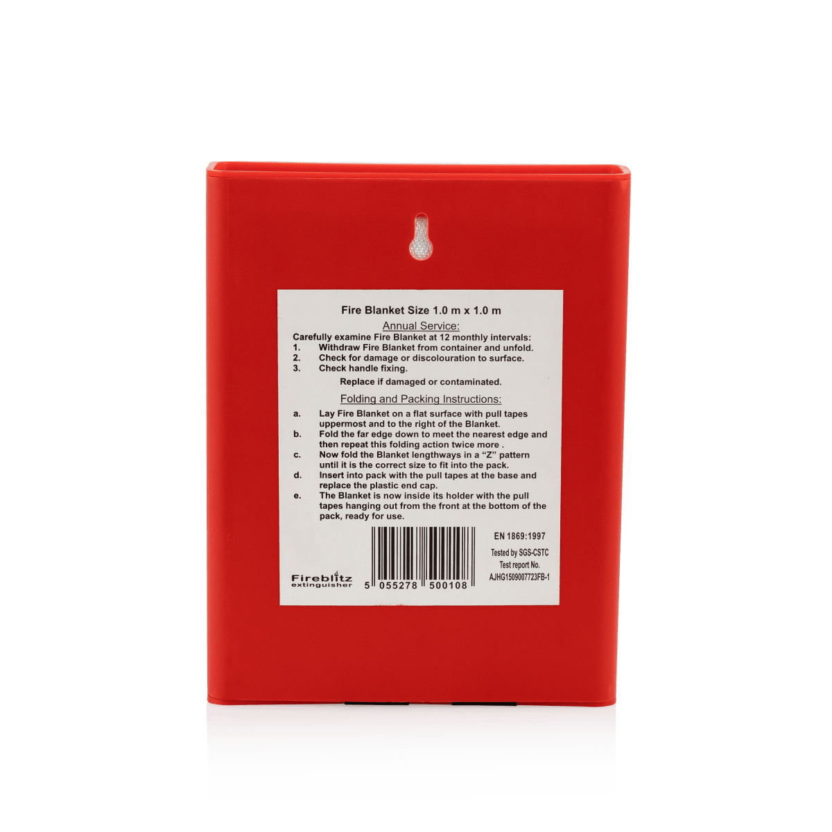 Fire Blanket 1.2x1.2m - Green Flag Shop