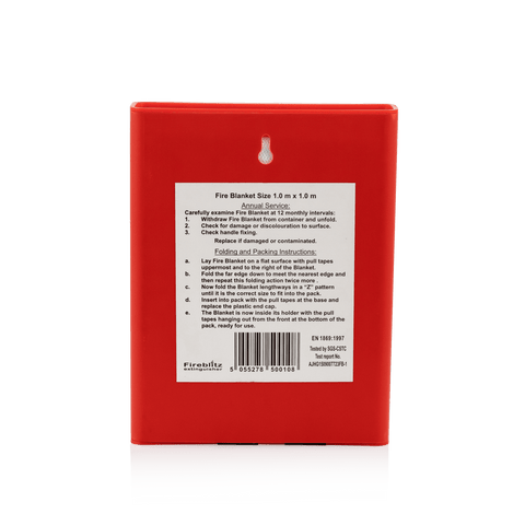 Fire Blanket 1.2x1.2m - Green Flag Shop