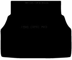 FORD Capri Mk3 Boot Mat - Tailored Car Boot Mat - Green Flag Shop