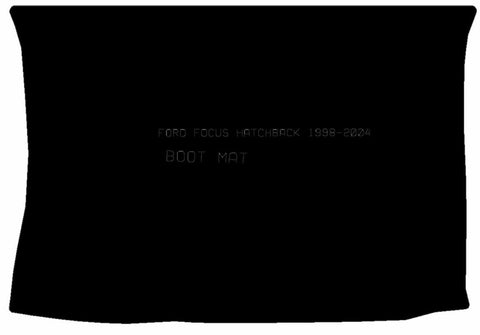 FORD Focus 1998 - 2004 Hatchback Boot Mat - Tailored Car Boot Mat - Green Flag Shop