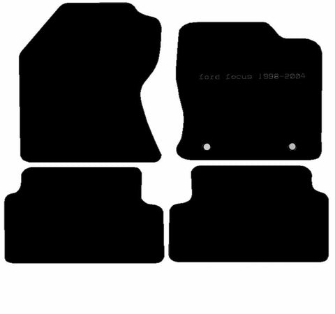 FORD Focus 1998 - 2004 With Oem Hole Locations - Tailored Car Carpet Car Mats - Green Flag Shop