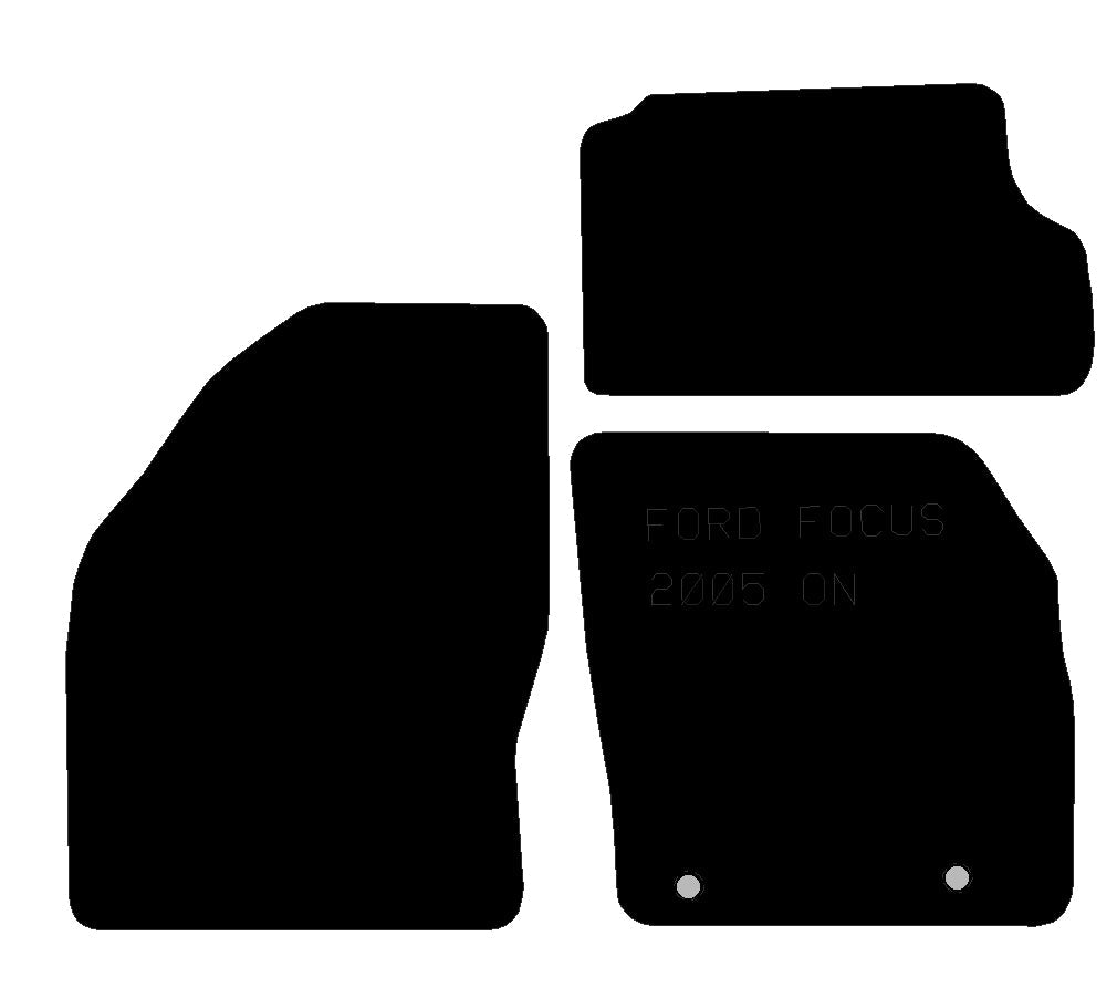 FORD Focus 2005 - 2011 - Tailored Car Carpet Car Mats - Green Flag Shop