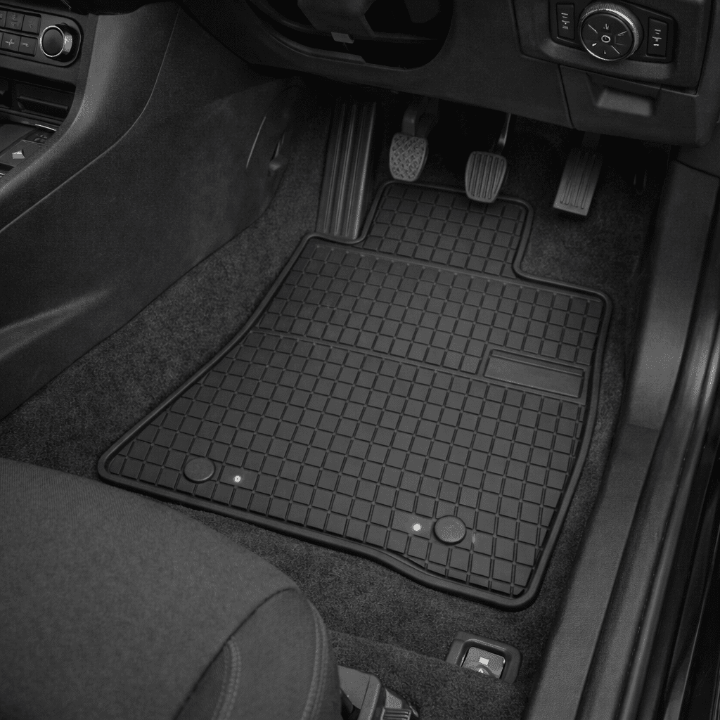 Ford Focus 2015–2018 Moulded Rubber 3D Car Mats - Green Flag Shop