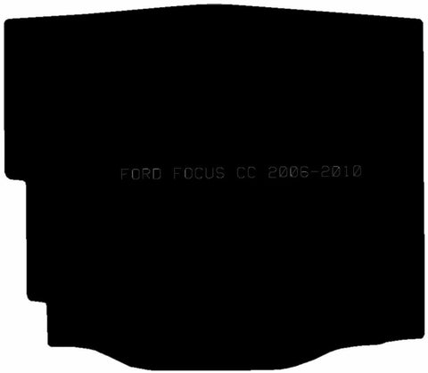 FORD Focus Cabriolet 2007> Boot Mat - Tailored Car Boot Mat - Green Flag Shop