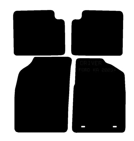 FORD Ka 2009 - >2013 - Tailored Car Carpet Car Mats - Green Flag Shop