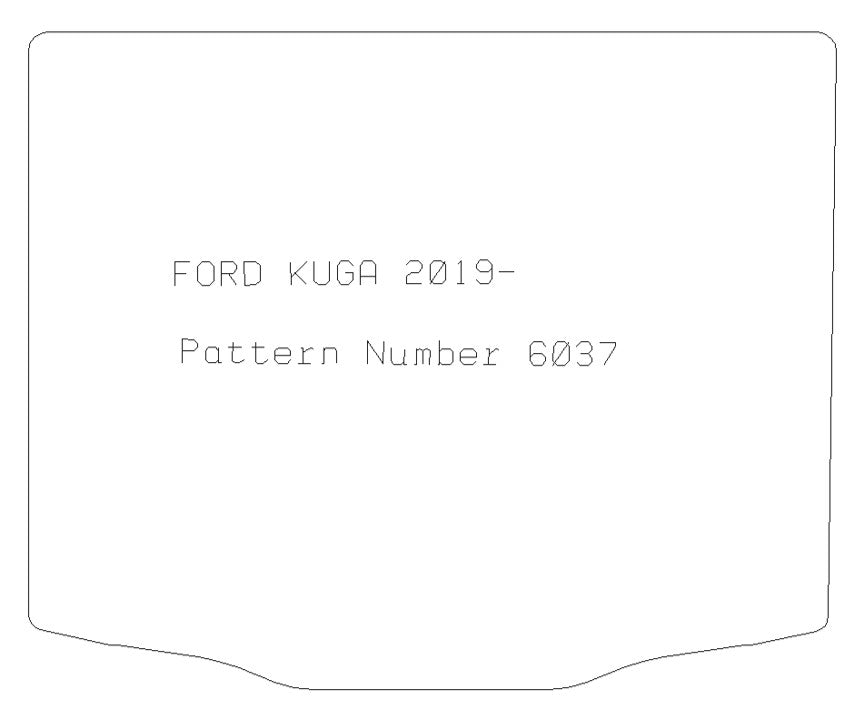 FORD Kuga 2020 - Boot Mat - Tailored Car Boot Mat - Green Flag Shop