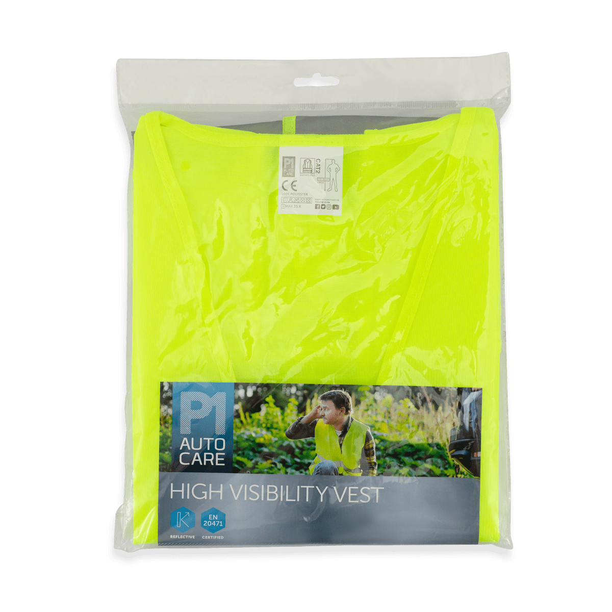 High - Visibility Safety Vest - Green Flag Shop