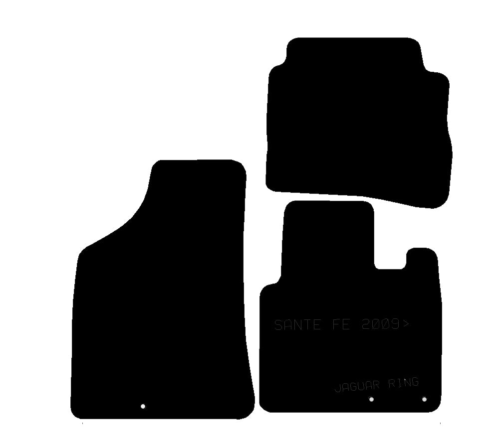 HYUNDAI Santa Fe 2009 - 2012 - Tailored Car Carpet Car Mats - Green Flag Shop