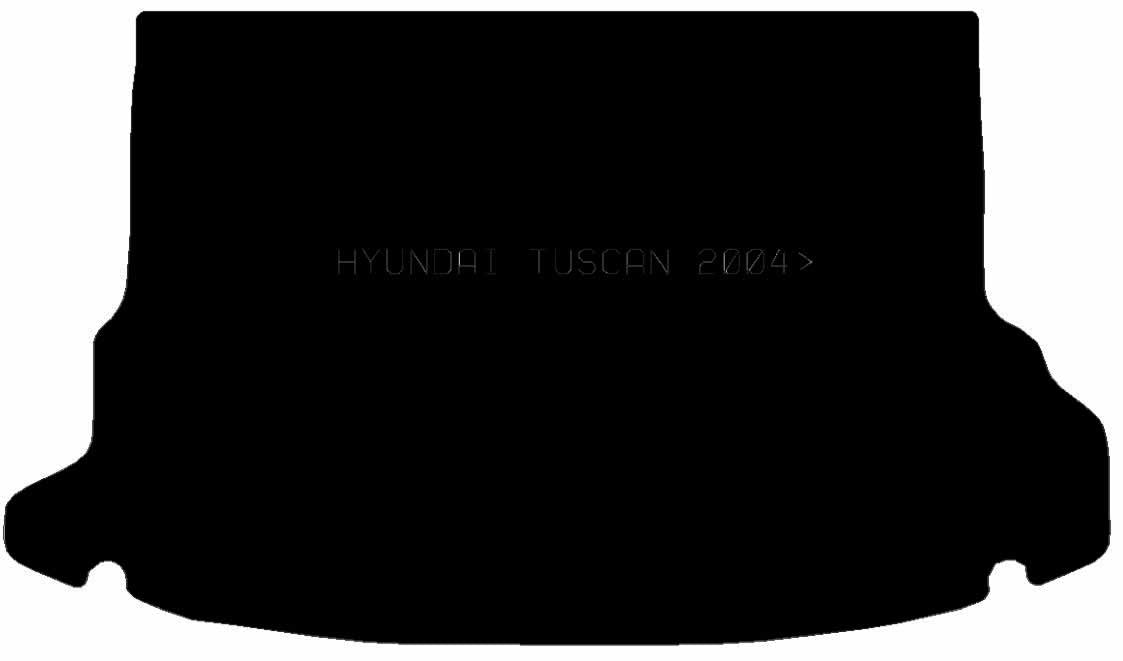 HYUNDAI Tucson 2004 - 2015 Boot Mat - Tailored Car Boot Mat - Green Flag Shop