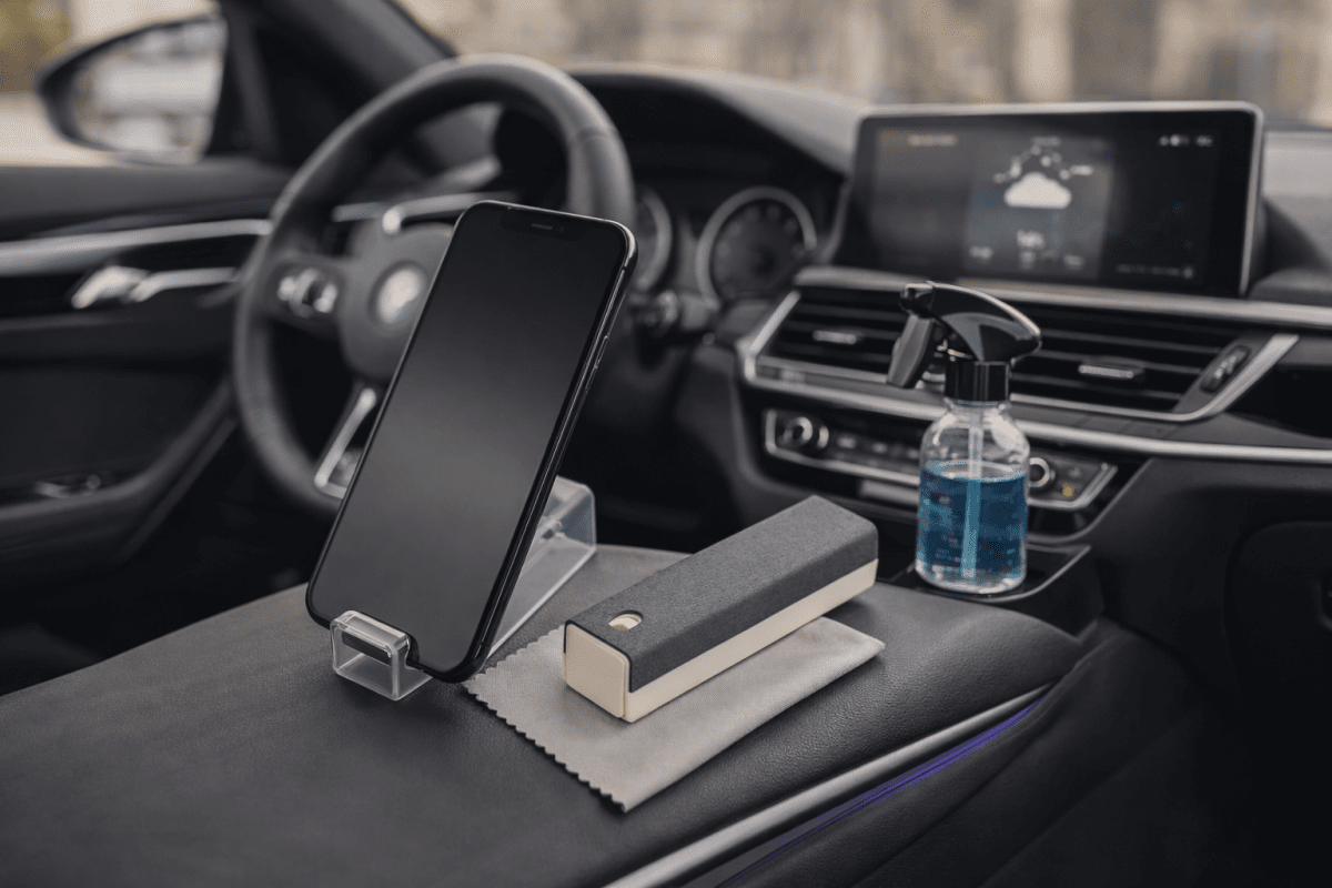 In - Car Screen Wipe & Atomiser - Green Flag Shop