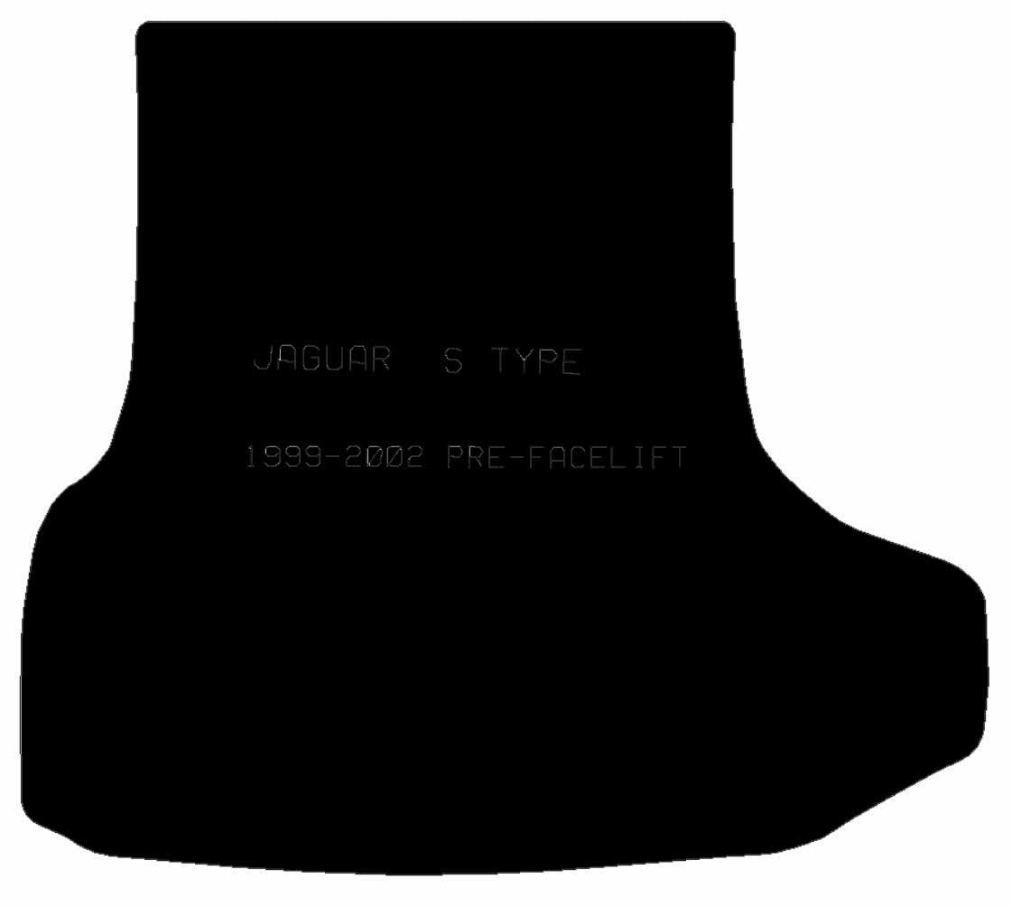 JAGUAR S Type 1999 - 2002 Boot Mat - Tailored Car Boot Mat - Green Flag Shop