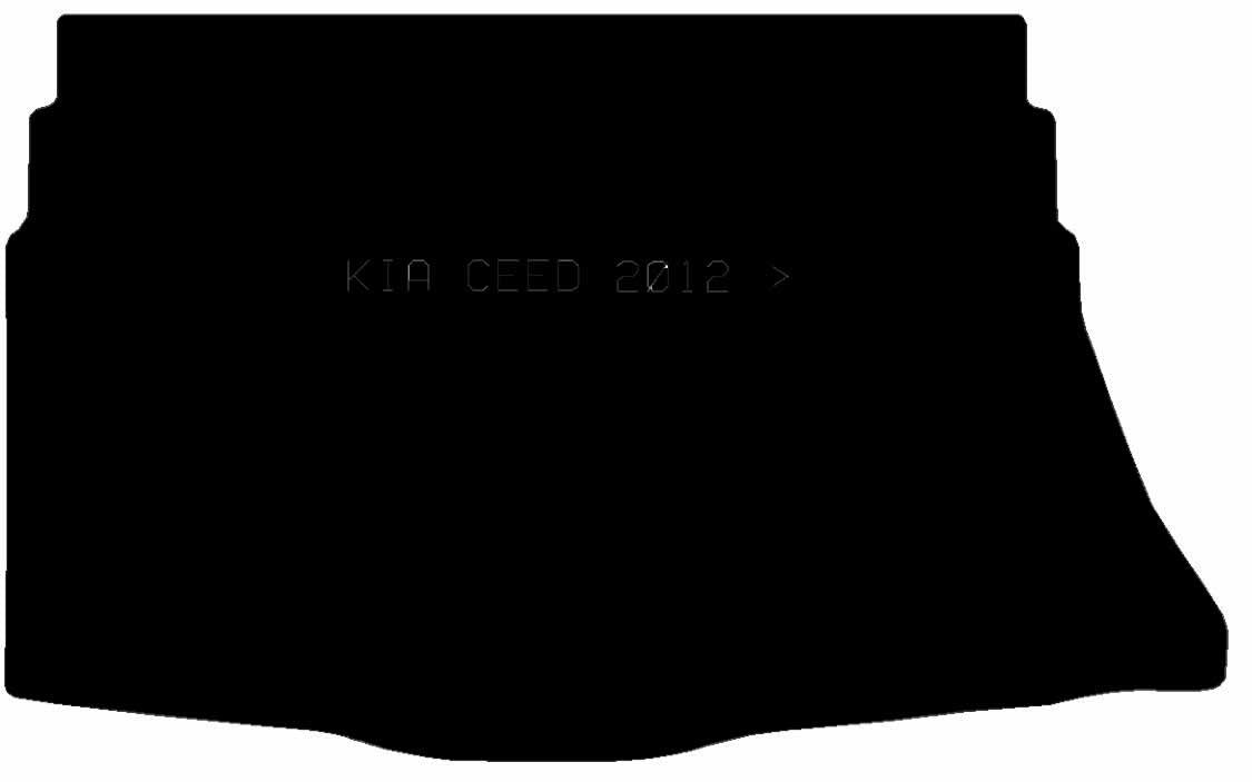 KIA Ceed 2012 - 2018 Boot Mat - Tailored Car Boot Mat - Green Flag Shop
