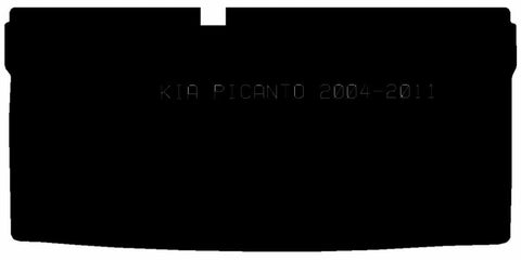 KIA Picanto 2004 - 2011 Boot Mat - Tailored Car Boot Mat - Green Flag Shop