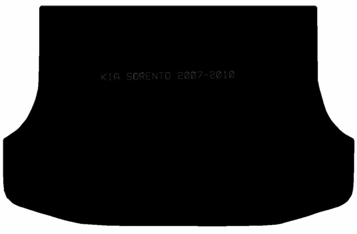 KIA Sorento 2007 - 2010 Boot Mat - Tailored Car Boot Mat - Green Flag Shop