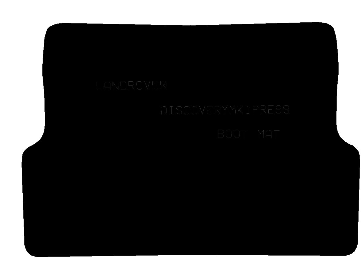 LANDROVER Discovery 1 89 - 98 Boot Mat - Tailored Car Boot Mat - Green Flag Shop