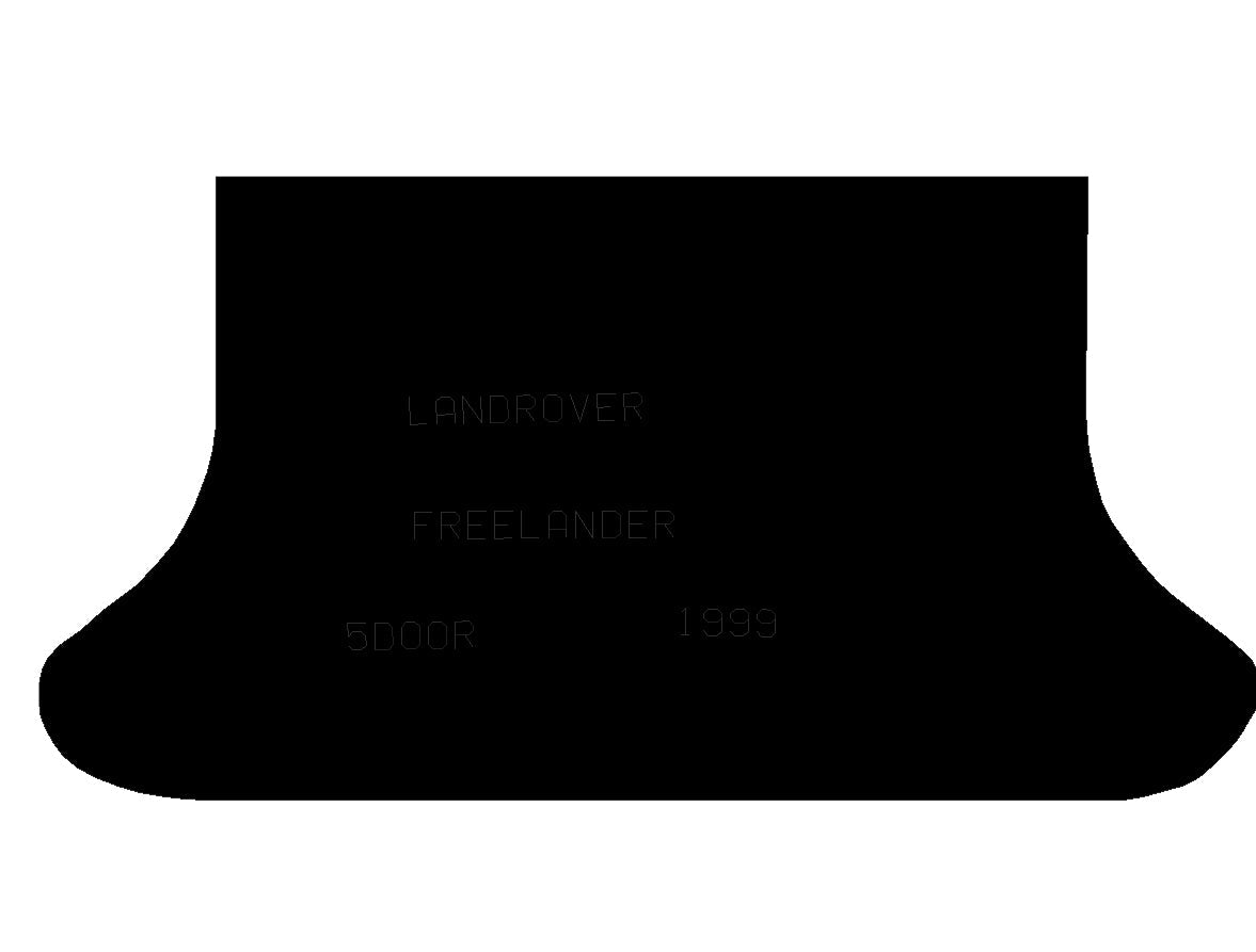 LANDROVER Freelander Mk1Mk2 97 - 07 Boot Mat - Tailored Car Boot Mat - Green Flag Shop