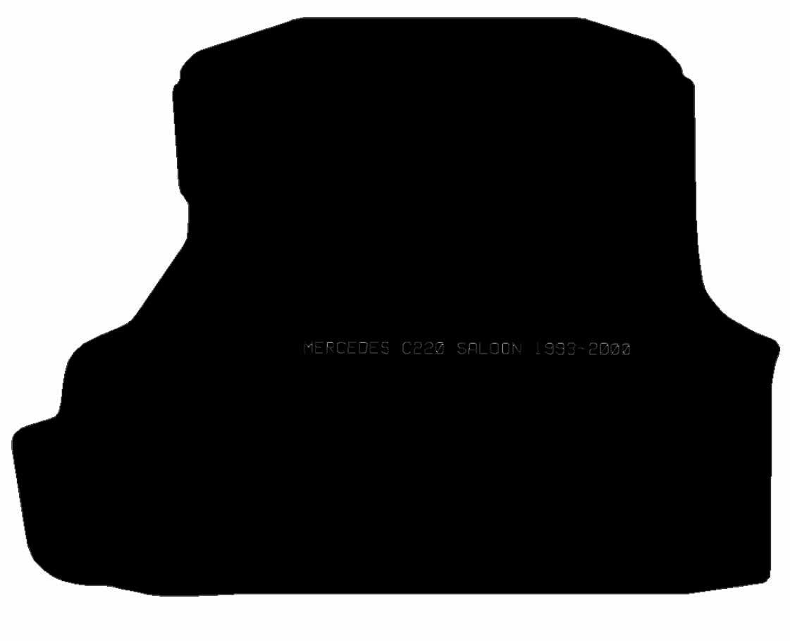 Mercedes C Class (Mb002) 1993 - 2000 Saloon - Tailored Car Boot Floor Mats - Green Flag Shop