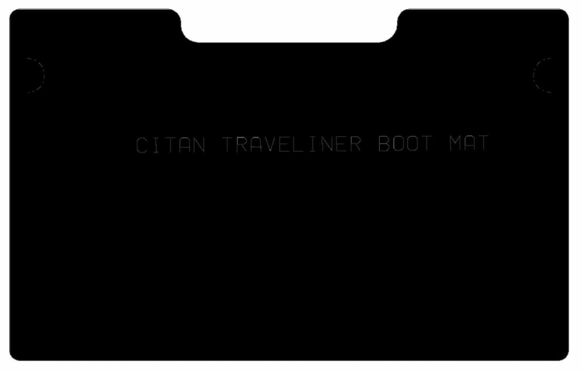 Mercedes Citan 2012 - 2021 Traveliner - Tailored Car Boot Floor Mats - Green Flag Shop