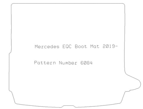 Mercedes Eqc 2019 - Tailored Car Boot Floor Mats - Green Flag Shop