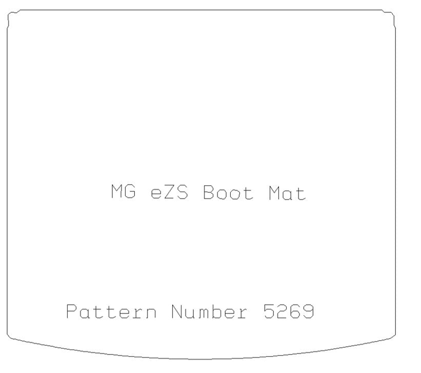 MG MOTOR CO Mg Ezs Boot Mat - Tailored Car Boot Mat - Green Flag Shop