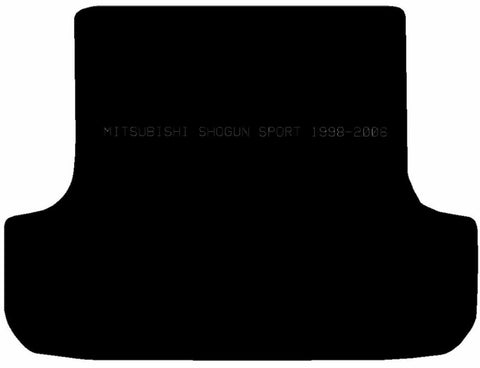 MITSUBISHI Shogun Sport 1996 - 2006 Boot Mat - Tailored Car Boot Mat - Green Flag Shop