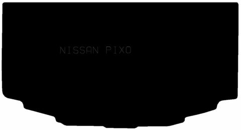 NISSAN Pixo 2009 - 2013 Boot Mat - Tailored Car Boot Mat - Green Flag Shop