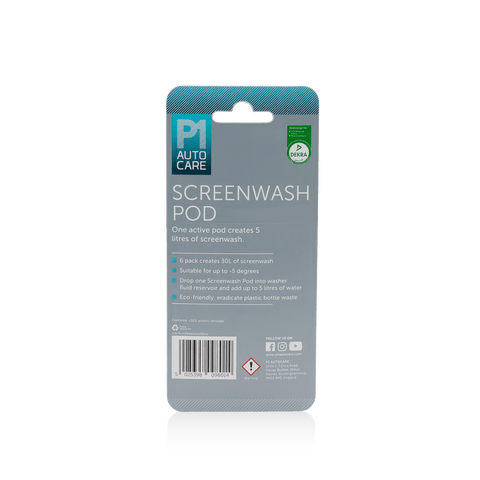 P1 Autocare Screenwash Pod - Green Flag Shop