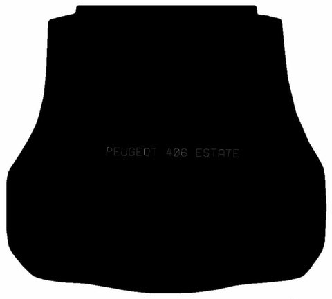 PEUGEOT 406 1996 - 2004 Estate Version Boot Mat - Tailored Car Boot Mat - Green Flag Shop