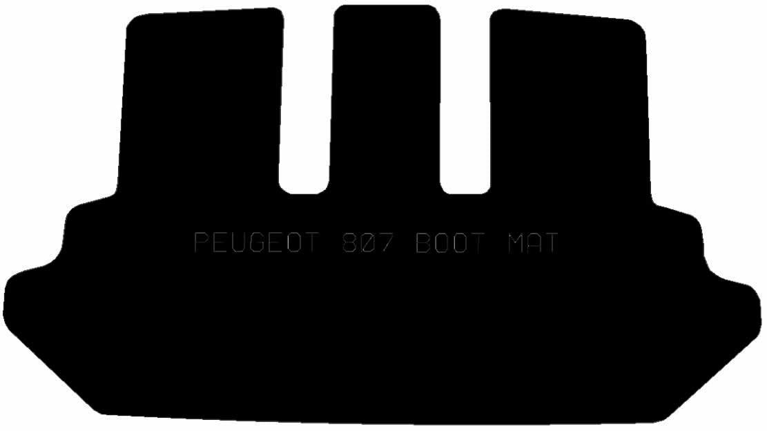 PEUGEOT 807 Boot Mat - Tailored Car Boot Mat - Green Flag Shop