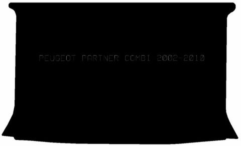 PEUGEOT Partner Combi 2002 - 2008 Boot Area - Tailored Car Boot Mat - Green Flag Shop