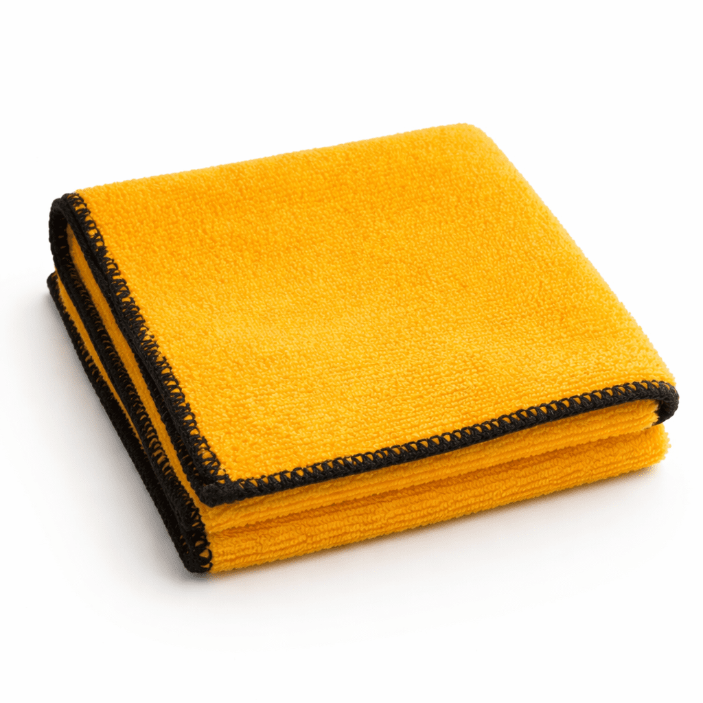 Premium Microfibre Cleaning Cloth – Streak Free Car Polishing & Detailing Cloth - Green Flag Shop